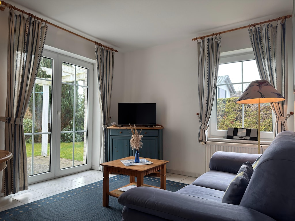 Geräumige Wohnung mit Garten in Zingst