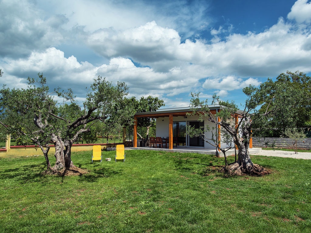 Modern vakantiehuis met omheinde tuin