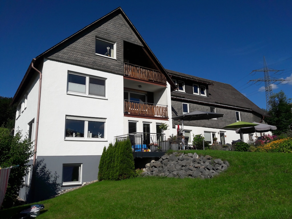 Gezellig appartement in Sauerland met privéterras