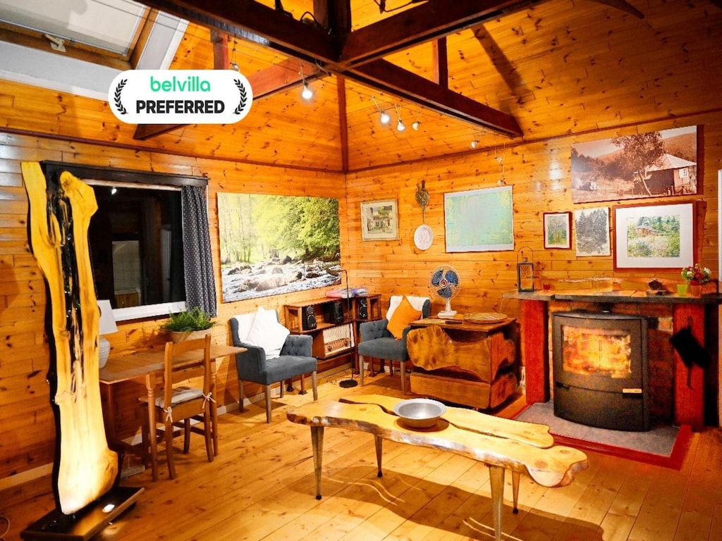 Vintage-Chalet in einer wunderschönen Landschaft