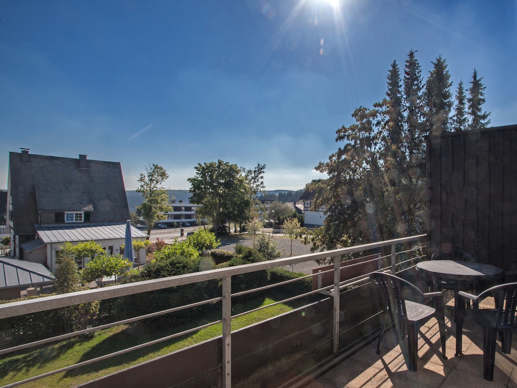 Mooi appartement in Winterberg met balkon
