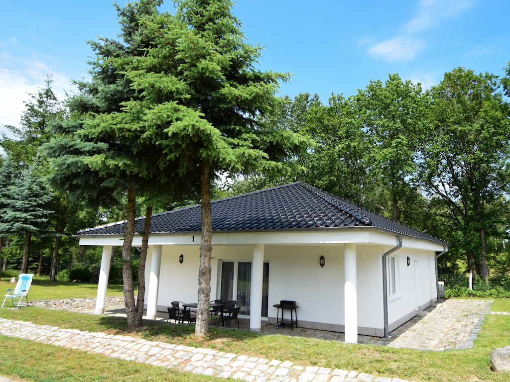 Fantastisch vakantiehuis in Lagów met een bubbelbad