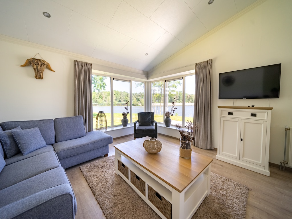 Chalet met afwasmachine in de groene Kempen