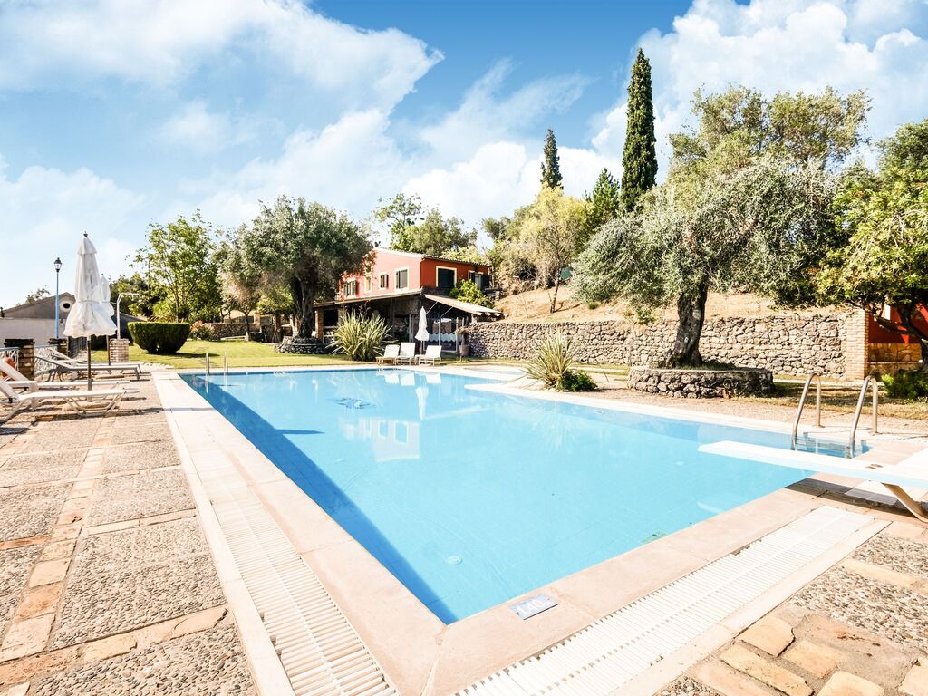 Authentiek appartement op Corfu met een zwembad