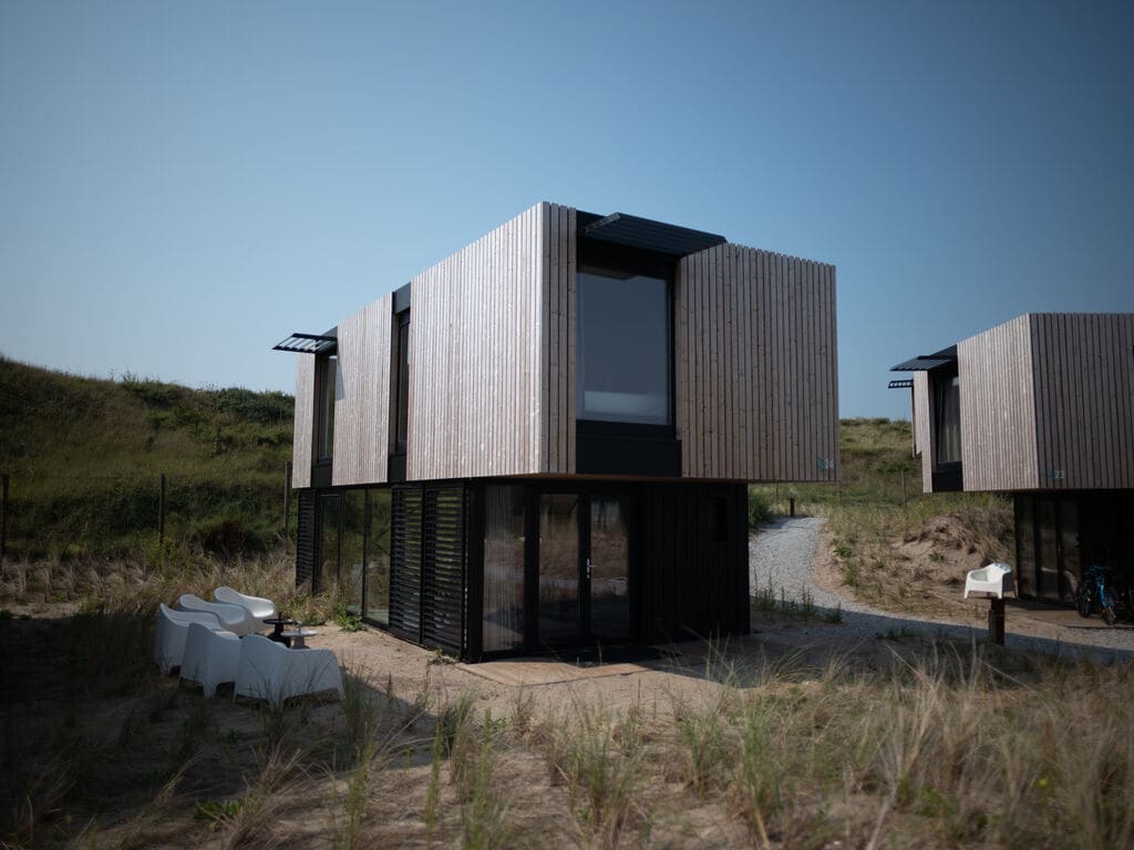 Moderne Lodge bei Zandvoort, 100 m vom Meer