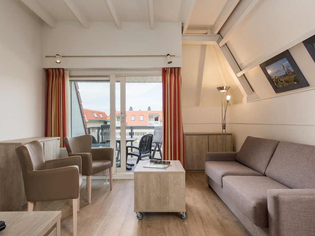 Gerestyld appartement niet ver van strand en zee op Texel