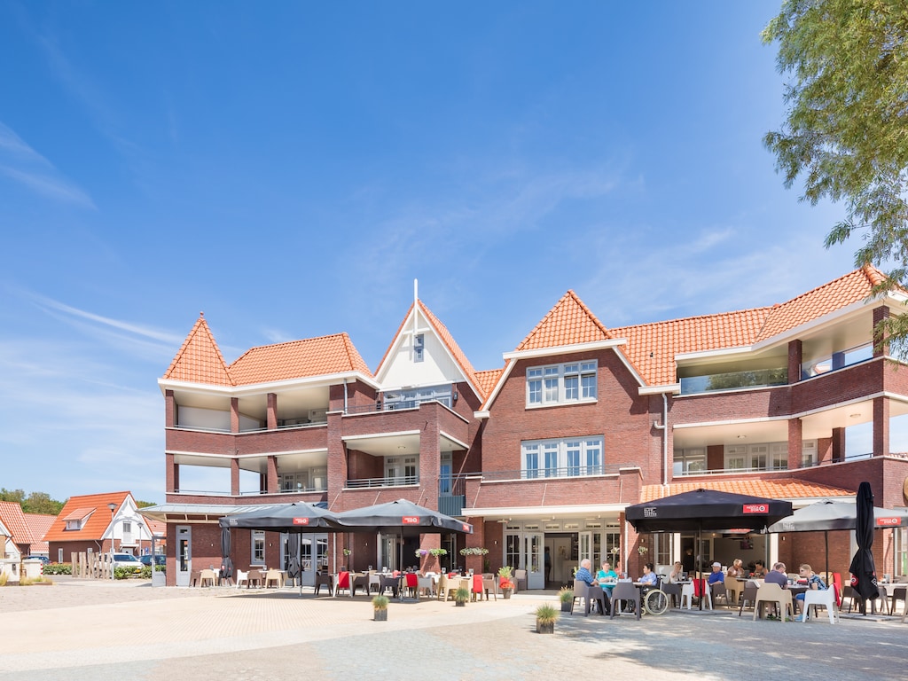 Luxe appartement met afwasmachine, op 1 km. van het strand