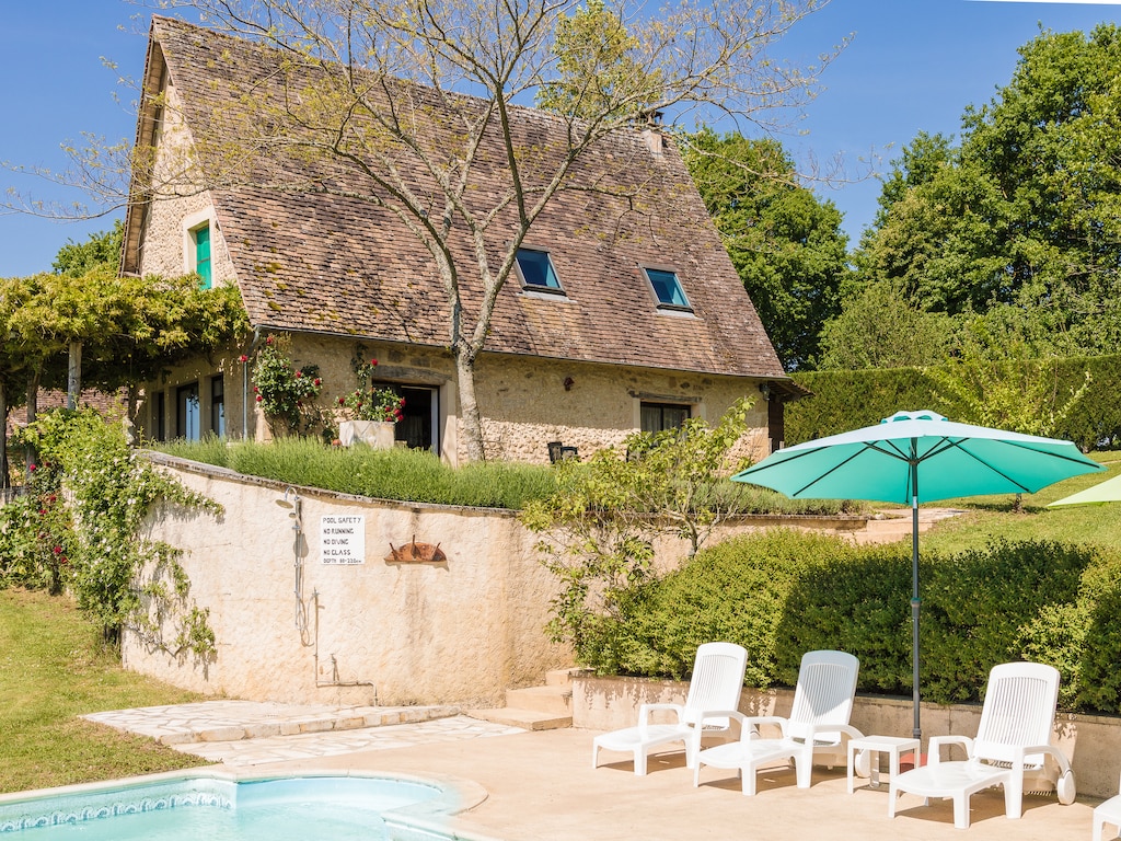 Ferienhaus in Dordogne mit Pool