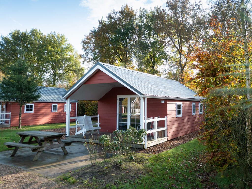 Chalet met afwasmachine, bij Park De Veluwe