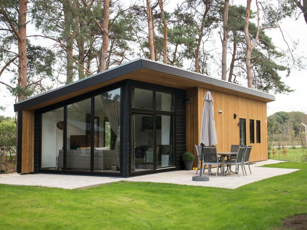 Modern chalet nabij Nationaal Park De Veluwe