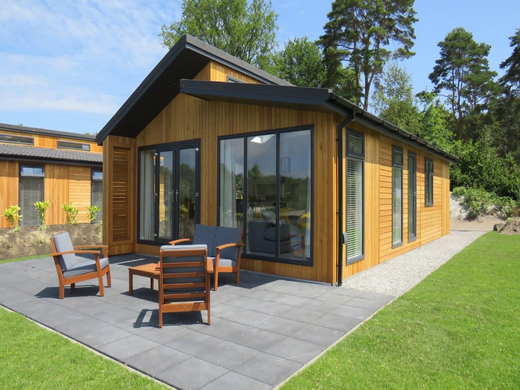 Modernes Chalet am Veluwe-See für 6 Personen