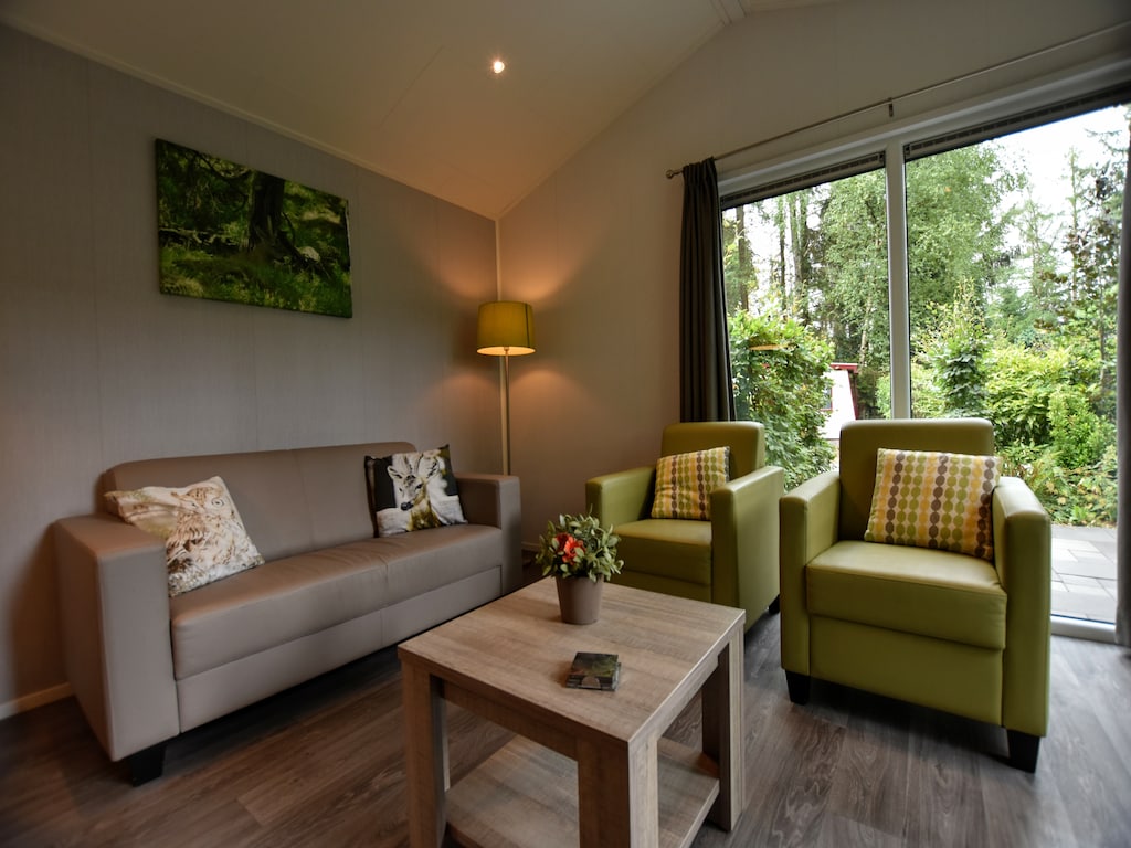 Gezellig chalet met tuinpatio