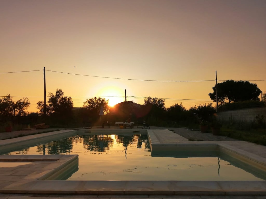 Villa con Piscina - Partinico Ferienhaus in Italien