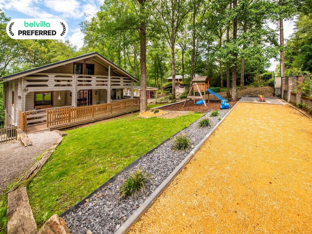 Chique chalet met wellness