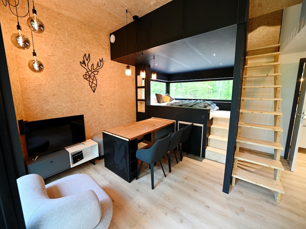 Lodge in Oignies Bos met Eco Design