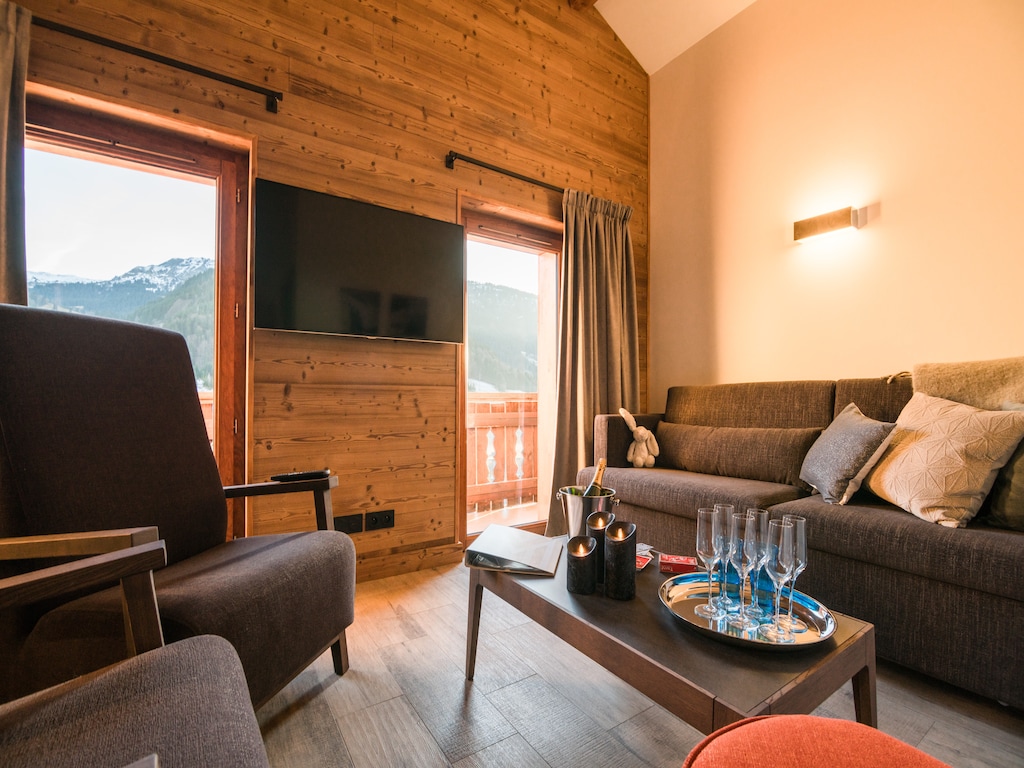 Luxe in de Alpen met hout en steen