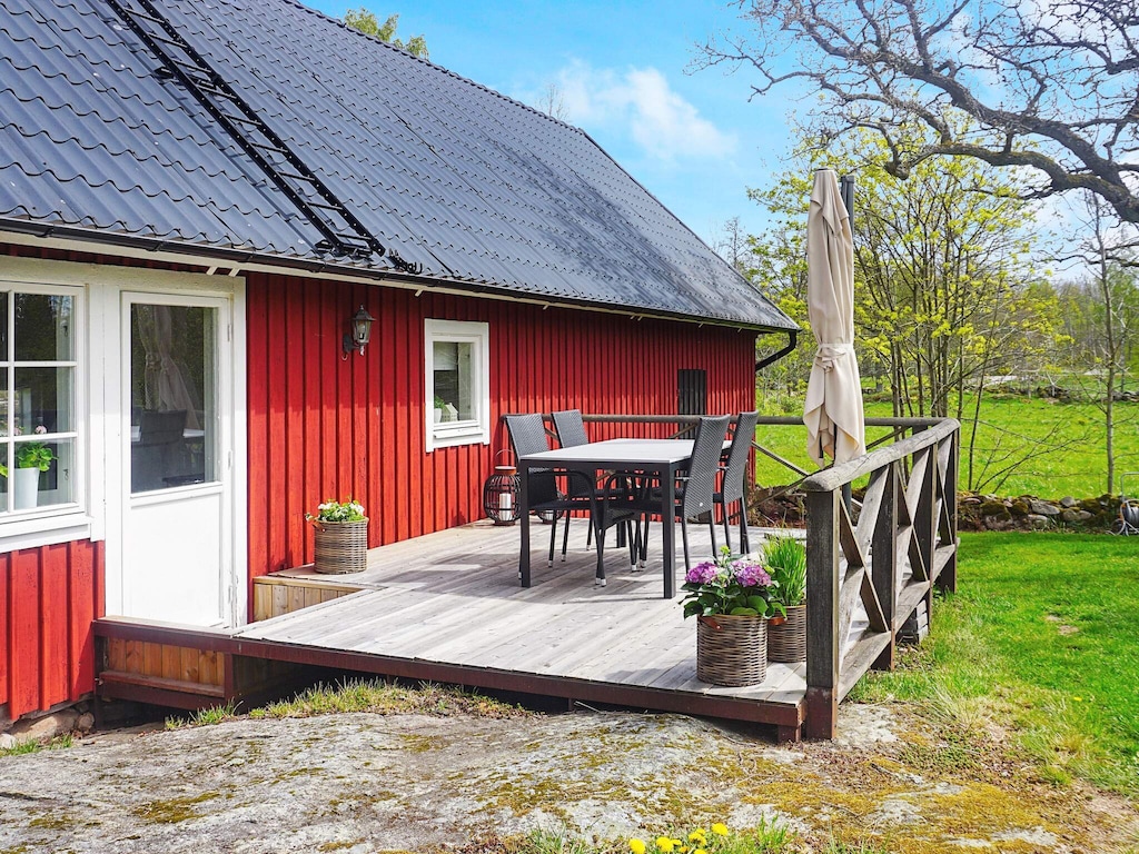 Rustikales Refugium in Smaland-By Traum
