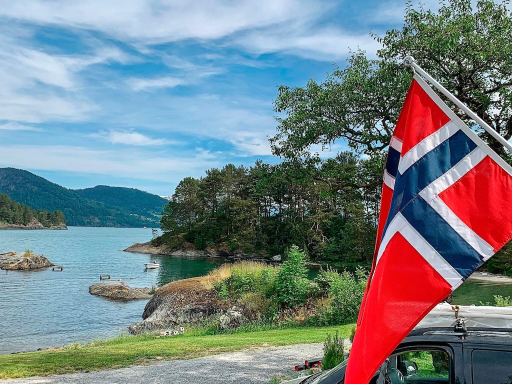 Kustenidylle im Hardangerfjord-By Traum