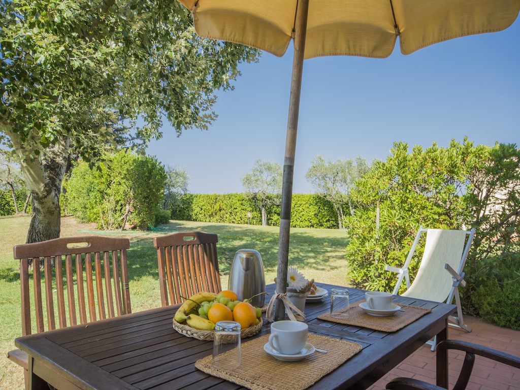 Ländliche Wohnung mit privater Terrasse