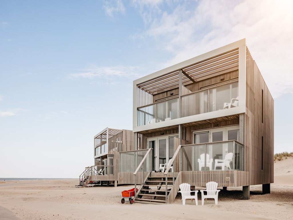 Beach House op droomlocatie; OP het Noordzeestrand