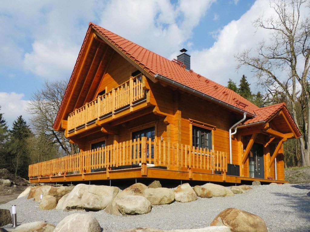Luxe chalet met sauna in Schierke