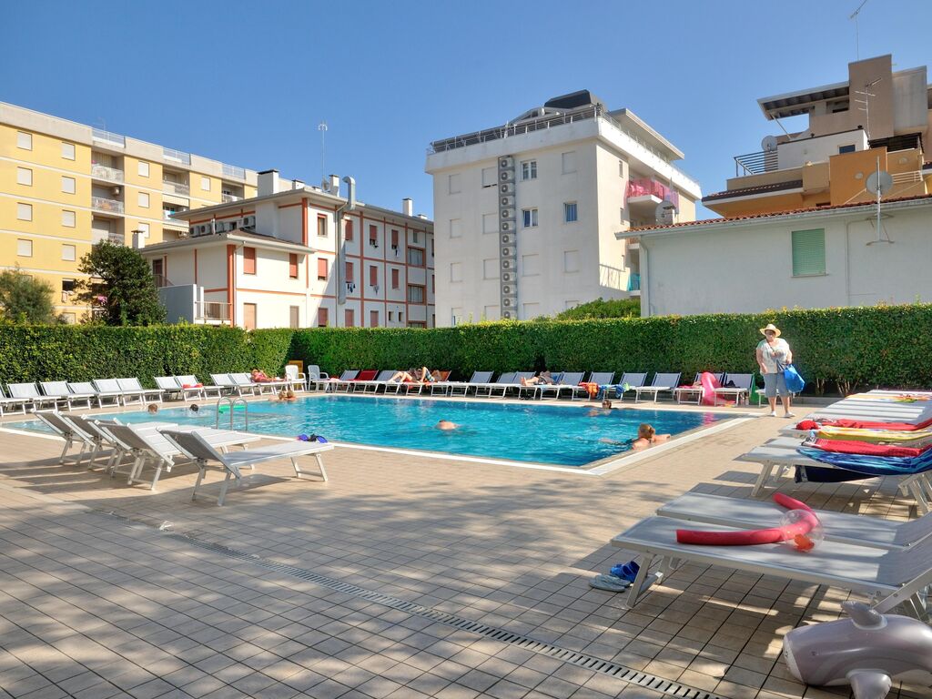 Wohnung in Bibione Spiaggia mit Gemeinschaftspool Ferienwohnung 