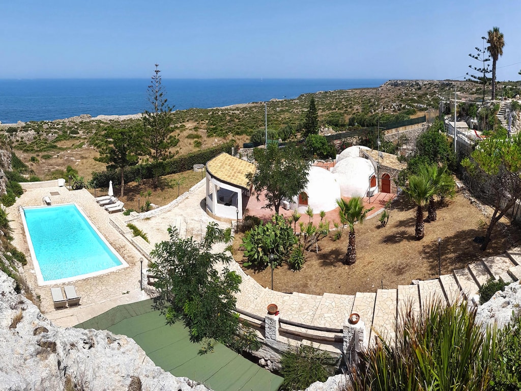 Ferienhaus mit privatem Pool in Plemmirio