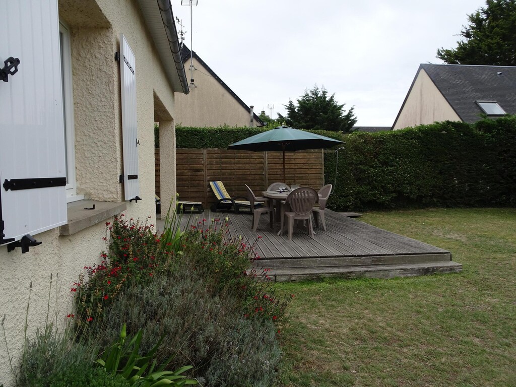 Vakantiehuis bij Portbail strand