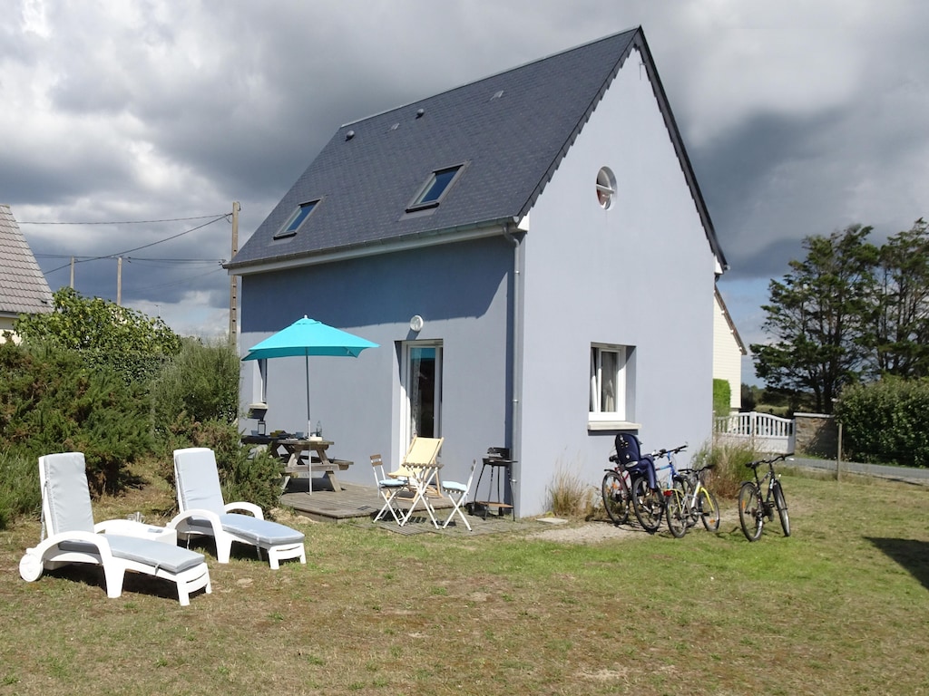 Charmantes Ferienhaus, nahe Strand, Denneville Pla Ferienhaus in Europa