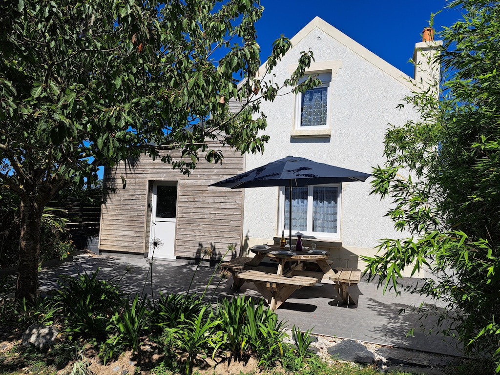 Vakantiehuis in Cléder bij Les Amiets Strand