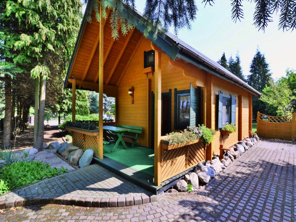 Een comfortabel vakantiehuis met een grote tuin