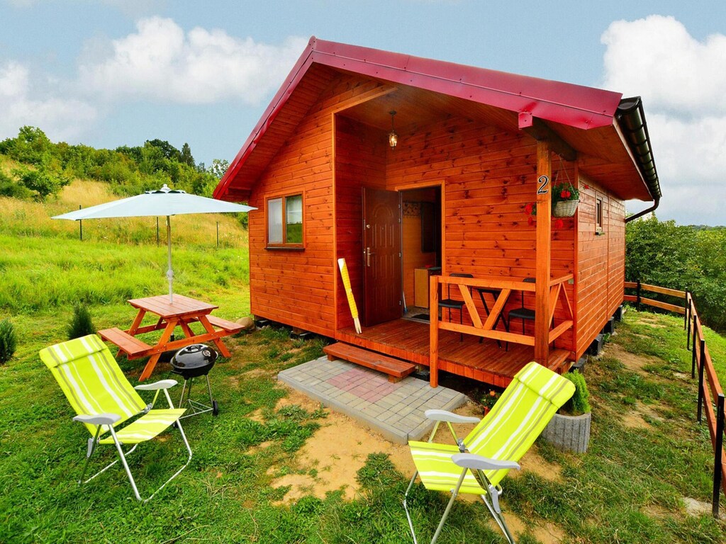 Sommerhaus in Rusinowo nahe Strand