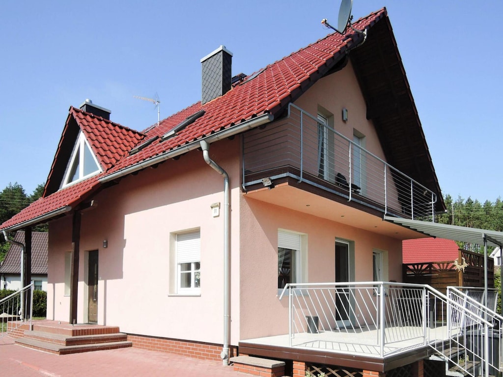 Familiehuis bij Oostzee en Szczecin-lagune