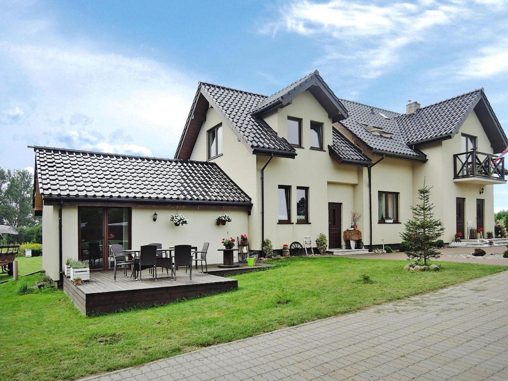 Ferienhaus in Troszyn mit Garten