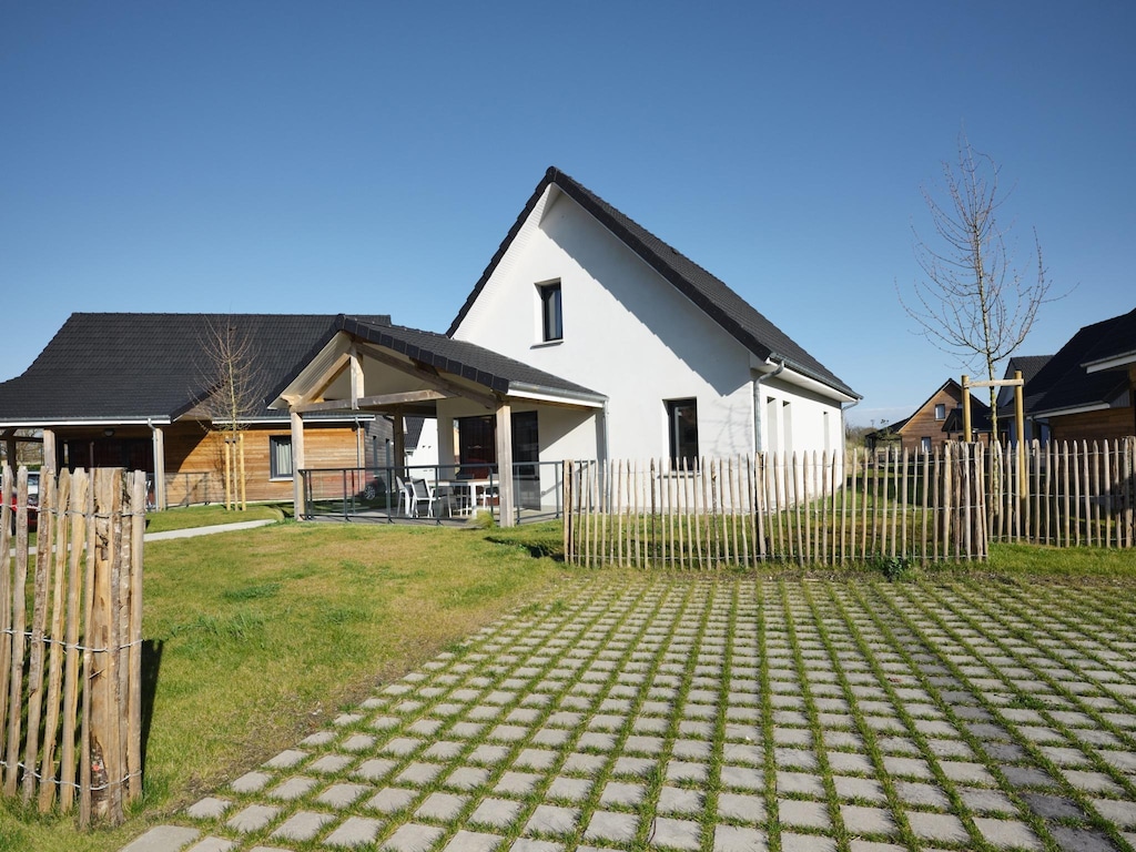 Strandhuis in Frankrijk bij de kust