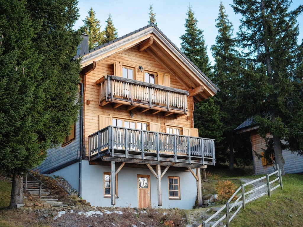 Chalet in Koralpe met Uitzicht