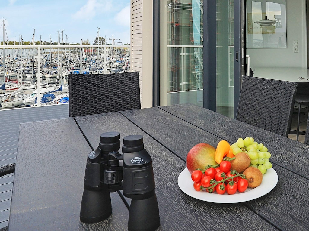 Modern appartement aan de Oostzee met uitzicht