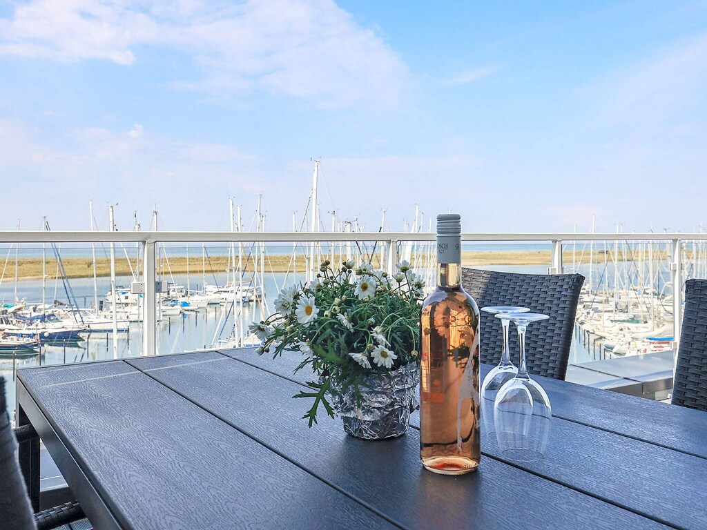 Modern penthouse met balkon