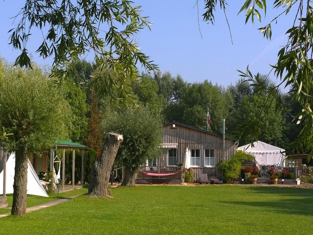 Vakantiehuis aan de Achterwasser in Lütow