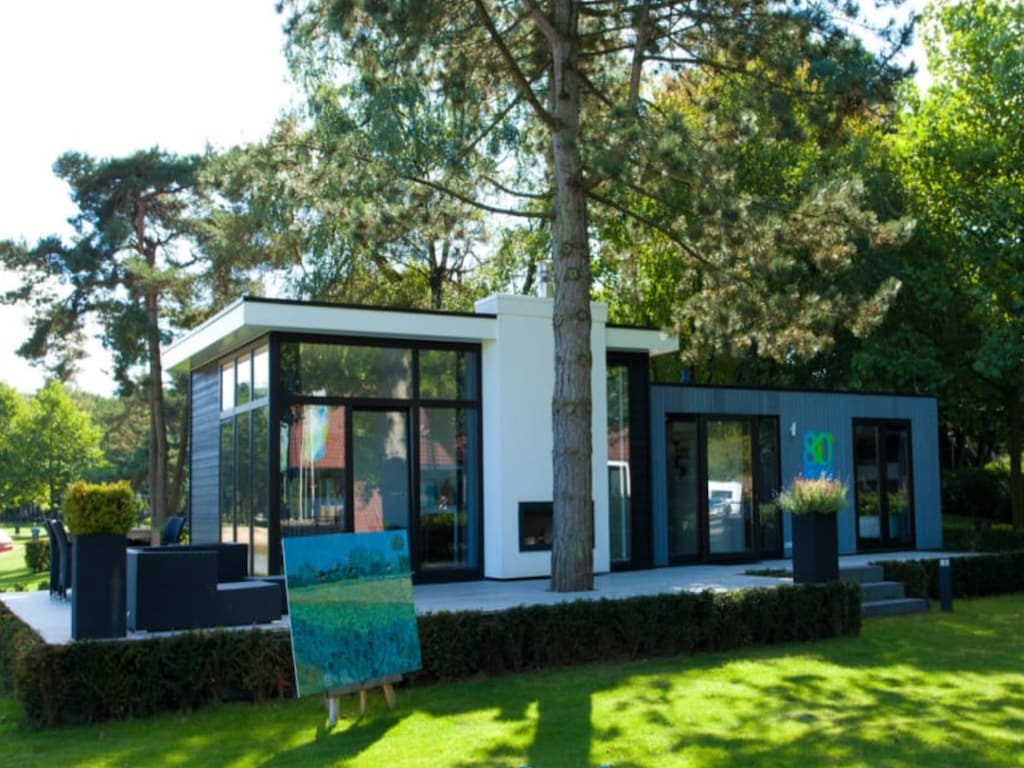 Modern vakantiehuis, op de Veluwe