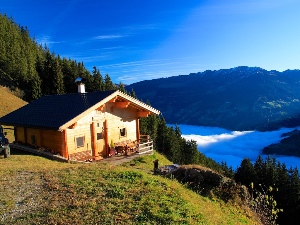 Chalet op 1700m hoogte in het Zillertal