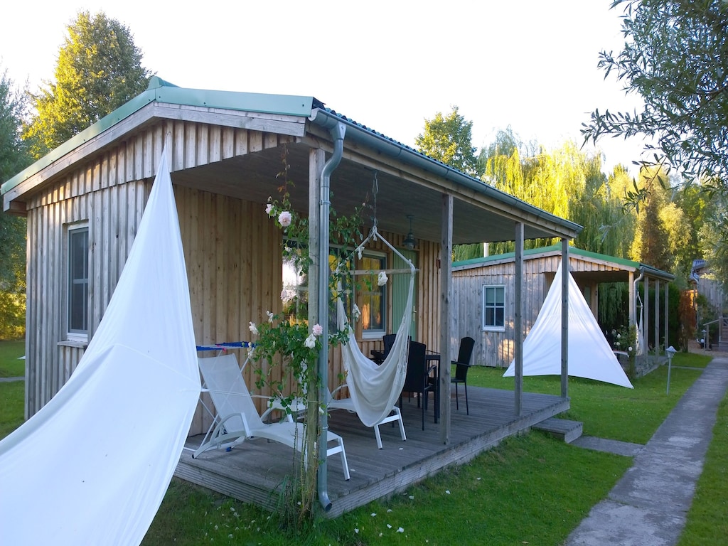 Vakantiehuis aan de Achterwasser in Lütow