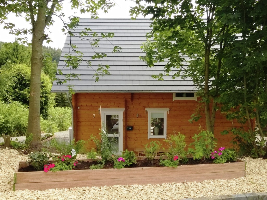 Houten huis met sauna in Küstelberg