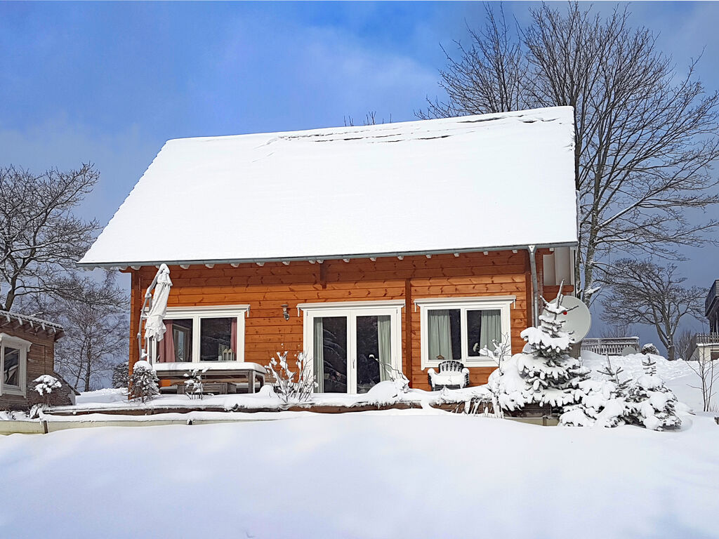 Houten huis met sauna in Küstelberg