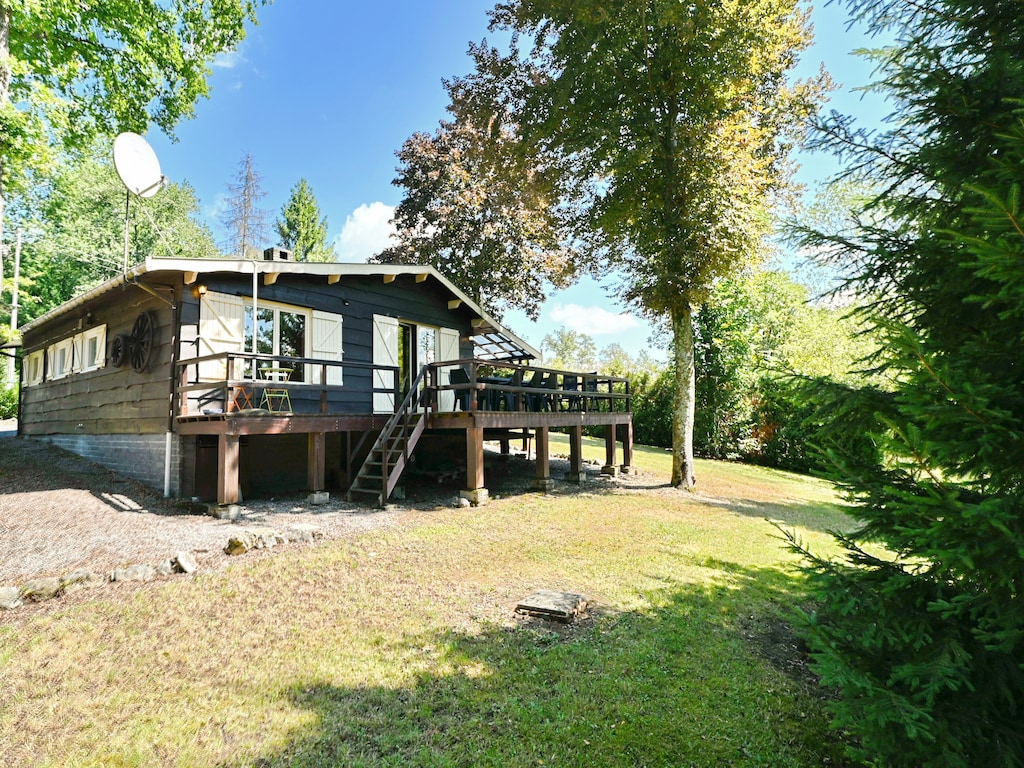 Mooi chalet met grote tuin