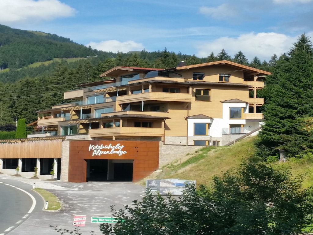 Almhut Kitzbühel met eigen infraroodsauna