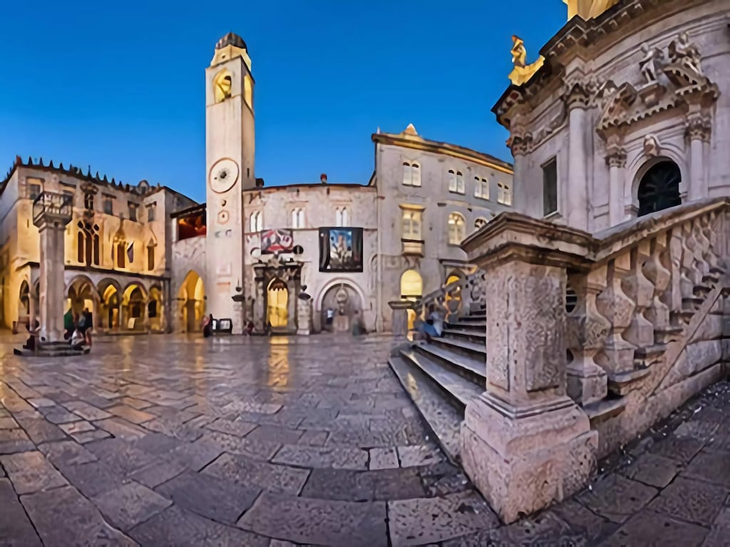 Dubrovnik Sweet House - Deluxe Double Room with Terrace (SOBA 1)