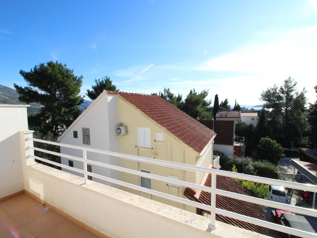 Apartments Marković Orebić- One Bedroom Apartment with Terrace and Sea View (A3)
