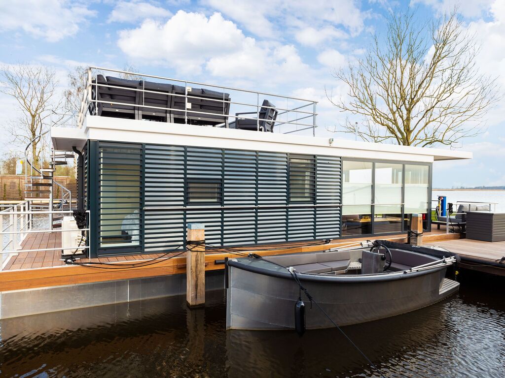 Houseboat 'de Valreep' met tuin - Pavilj Boot in den Niederlande