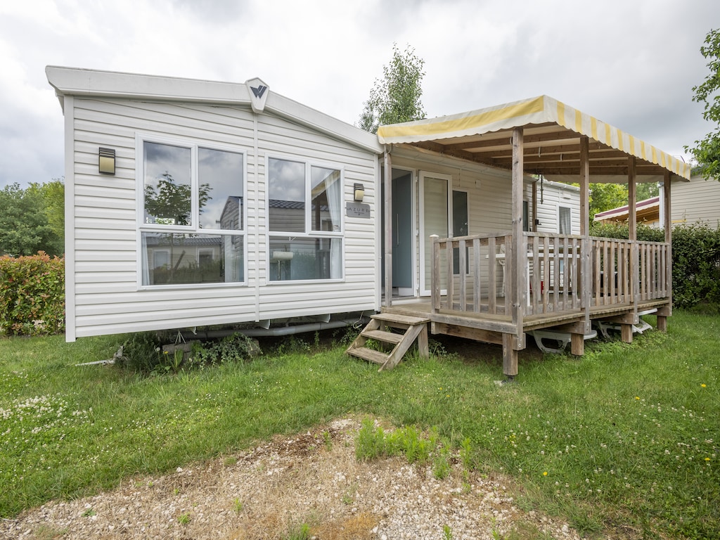 Stacaravan op camping in Veuzain-sur-Loire